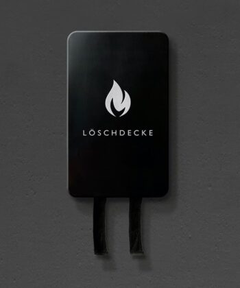 schwarze Löschdecke von Nordic Flame