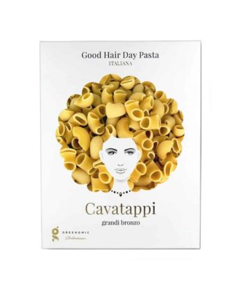 Cavatappi grandi bronzo, Italienische Good Hair Day Pasta von Greenomic