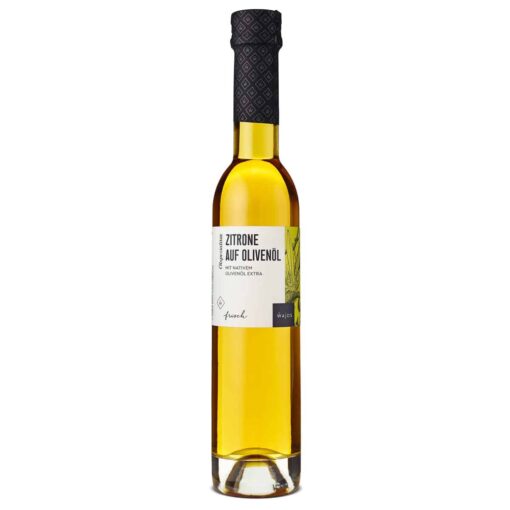 Olivenöl mit Zitrone von Wajos, mit nativem Olibenöl extra