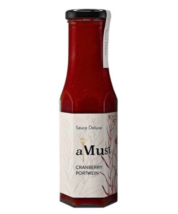 aMust Sauce Cranberry Portwein von Wajos