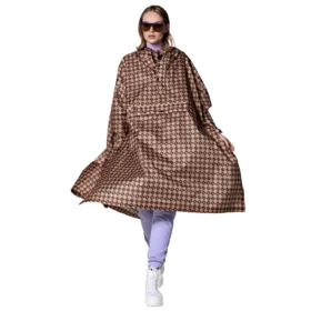 Rain Poncho Damier von Rainkiss