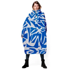 Rain Poncho Timo Kuilder blau von Rainkiss