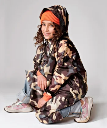 Rain Poncho Jungle Camo Kids von Rainkiss