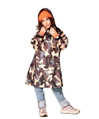 Rain Poncho Jungle Camo Kids von Rainkiss