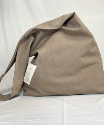 Tasche Tira Canvas Oversized Mokka von TinTok