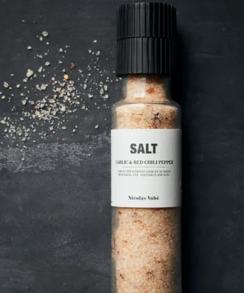 Salz Knoblauch Rote Chilischoten von Nicolas Vahé