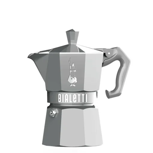 Espressokocher Moka Exklusive Silber 3 Tassen von Bialetti