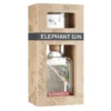 London Dry Gin mit Glas von Elephant