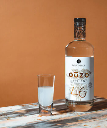 Ouzo Mytilene 46 groß von Deligreece