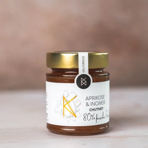 Aprikose-Ingwer-Chutney von Deligreece