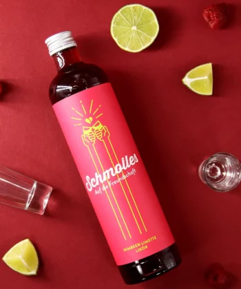Himbeer-Limette-Likör von Schmolles