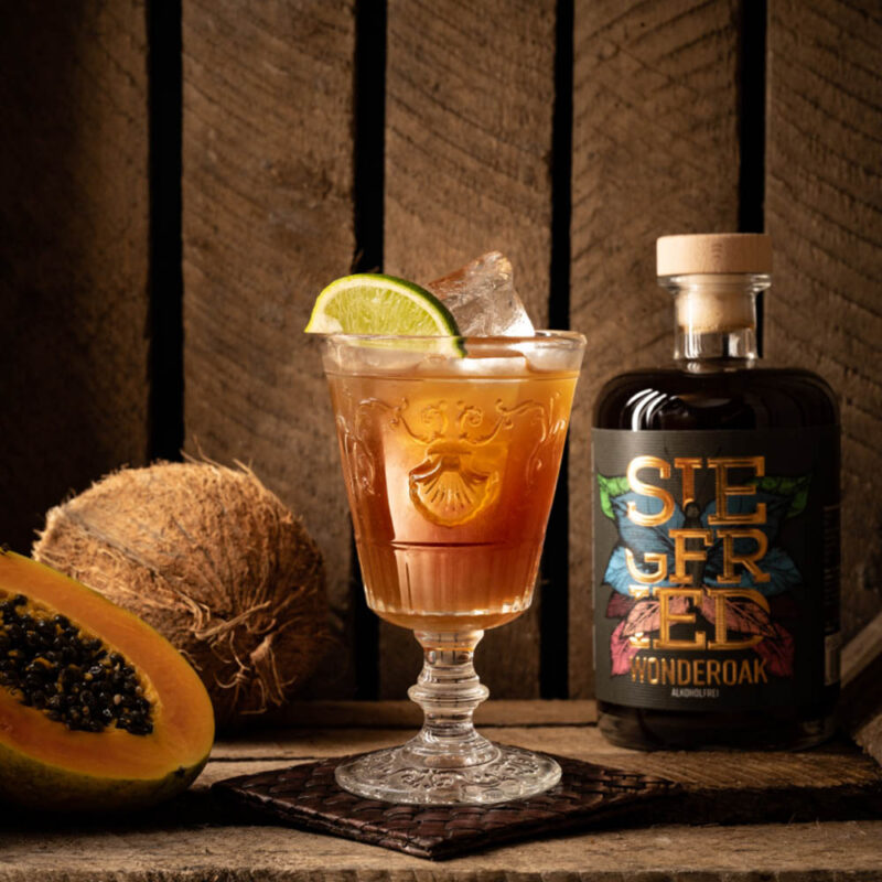 Cocktail Breakfast Mocktail mit Siegfried Wonderoak von Rheinland Distillers