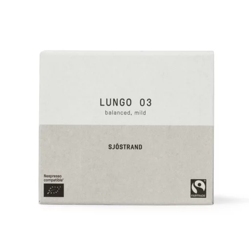Kapseln Lungo 03 Balanced, mild von Sjöstrand