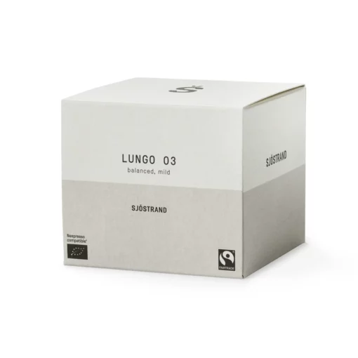 Kapseln Lungo 03 Balanced, mild von Sjöstrand
