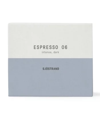 Kapseln Espresso 06 intense, dark von Sjöstrand