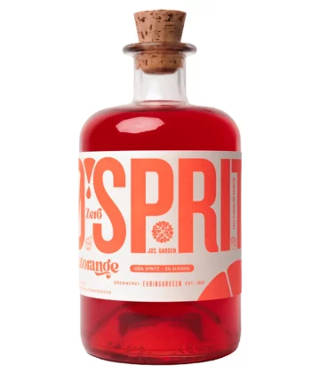 Jos. Garden Zero Spritz Blutorange BIO, alkoholfrei