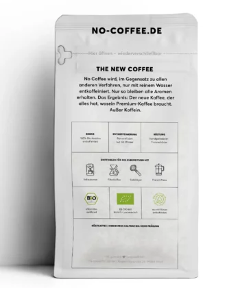 No Coffee entkoffeiniert ganze Bohne 250 g von No Coffee