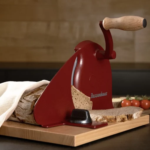 Zassenhaus Brotschneidemaschine classic, rot – Bild 2