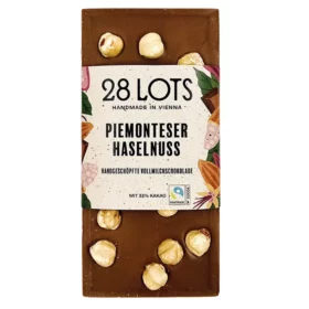 Piemonteser Haselnuss Vollmilchschokolade von 28LOTS